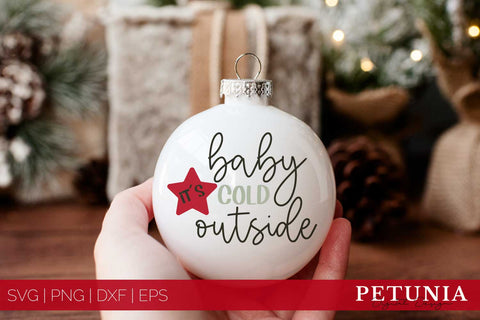 Christmas Ornaments SVG Bundle | Christmas Bundle 16 Designs SVG Petunia Digital Design 