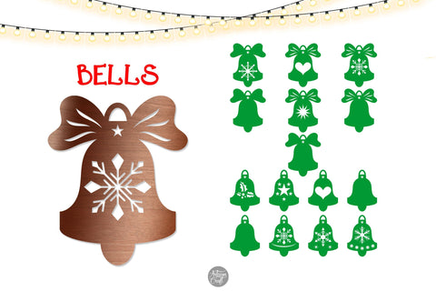 Christmas ornaments SVG bundle SVG Artisan Craft SVG 