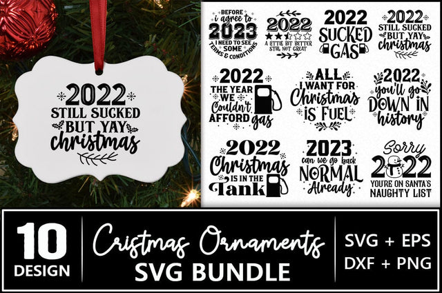 Christmas Ornaments SVG Bundle SVG Shetara Begum 