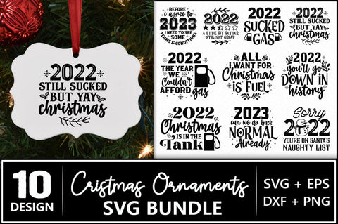 Christmas Ornaments SVG Bundle SVG Shetara Begum 