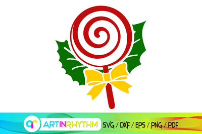 Christmas ornaments SVG, Christmas decoration SVG, Christmas SVG, Christmas prints, Christmas treat SVG, Christmas sweets SVG, Cady SVG SVG Artinrhythm shop 