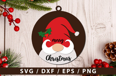 Christmas Ornaments SVG, Christmas Santa SVG, Santa Ornament Svg, Snowman Ornament Svg, Cricut svg, Laser Cut File SVG MD mominul islam 