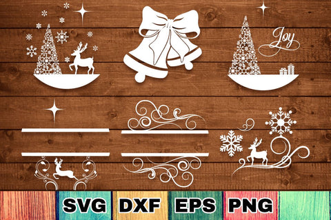 Christmas Ornaments SVG Files Pack SVG Feya's Fonts and Crafts 