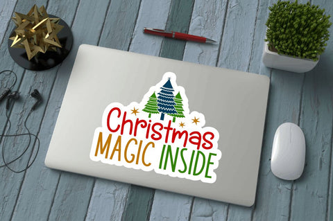 Christmas Packaging Stickers Bundle Sublimation Regulrcrative 