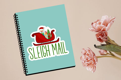 Christmas Packaging Stickers Bundle Sublimation Regulrcrative 