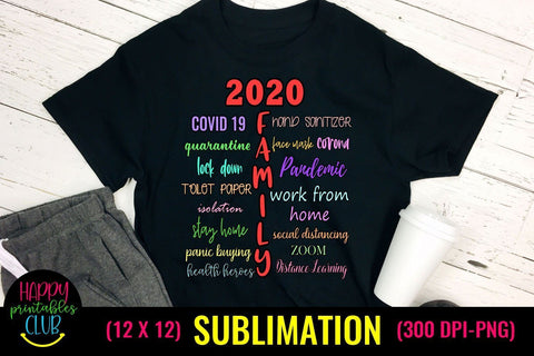 Christmas Pandemic Sublimation Bundle- Christmas Sublimation Sublimation Happy Printables Club 