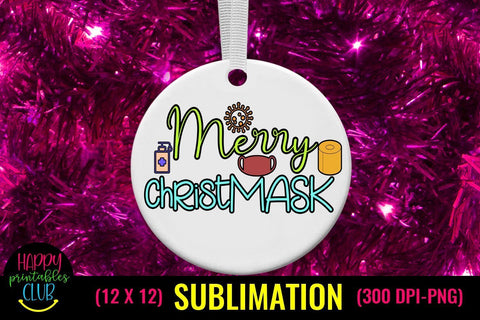 Christmas Pandemic Sublimation Bundle- Christmas Sublimation Sublimation Happy Printables Club 