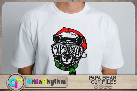 Christmas papa bear SVG SVG Artinrhythm shop 