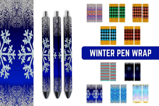 Christmas Pen Sublimation Sublimation SvgOcean 