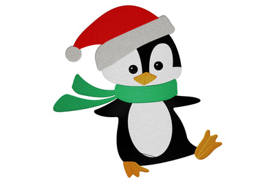 Christmas Penguin Embroidery/Applique DESIGNS embroidery-workshop 