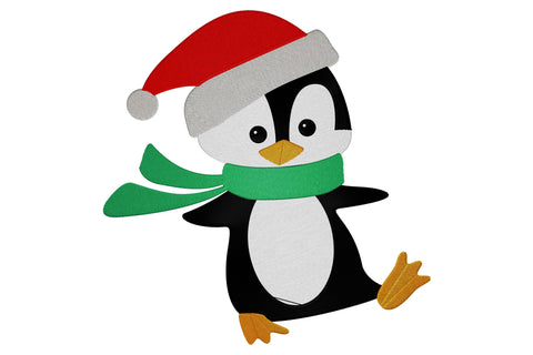 Christmas Penguin Embroidery/Applique DESIGNS embroidery-workshop 