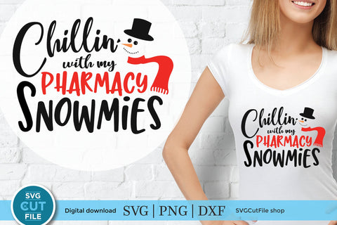 Christmas Pharmacy svg, Pharmacy Team or Squad SVG SVG Cut File 