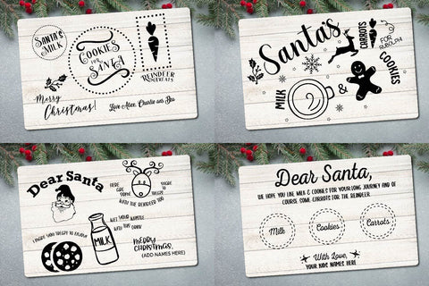 Christmas Plate & Santa tray svg bundle, Merry christmas svg SVG Paper Switch 