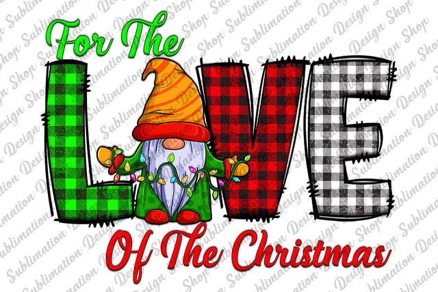Christmas Png, Love Christmas Png, Christmas Gnomes Png, Christmas Sublimation, Leopard Christmas Png, Sublimation Designs, Digital Download Sublimation SublimationDesignShop 
