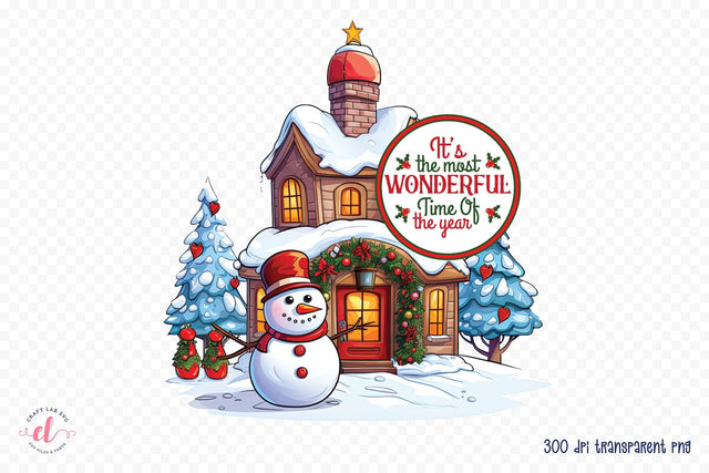 Christmas PNG Sublimation Design Sublimation CraftLabSVG 