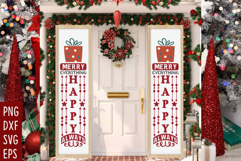 Christmas Porch Sign Bundle SVG Rupkotha 