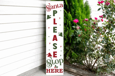 Christmas Porch Sign SVG Bundle SVG Regulrcrative 