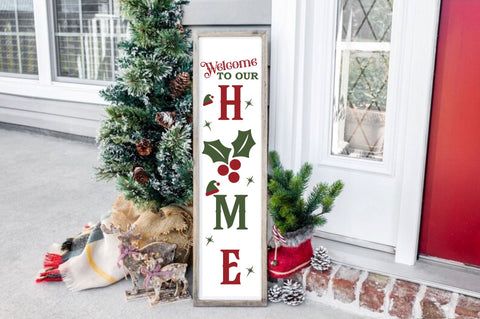 Christmas Porch Sign SVG Bundle SVG Regulrcrative 