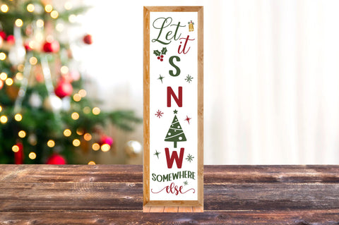 Christmas Porch Sign SVG Bundle SVG Regulrcrative 