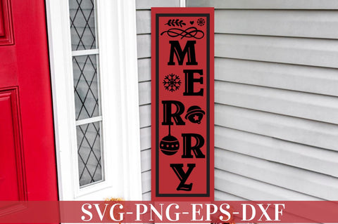 Christmas Porch Sign SVG Bundle SVG SVG DESIGNISTIC 