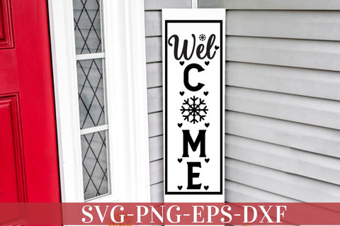 Christmas Porch Sign SVG Bundle SVG SVG DESIGNISTIC 