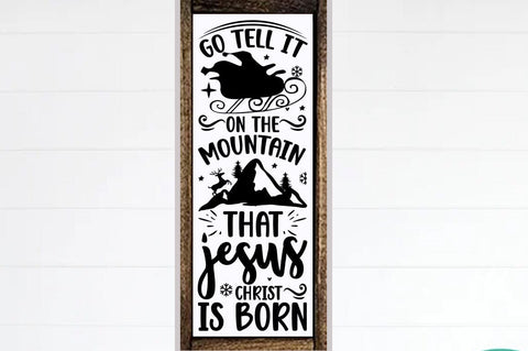 Christmas porch sign SVG Design SVG FiveStarCrafting 