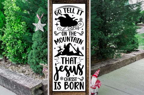 Christmas porch sign SVG Design SVG FiveStarCrafting 