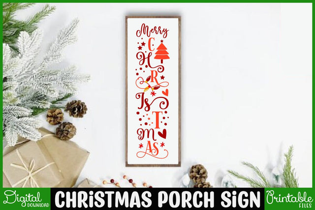Christmas Porch Sign Svg, Happy Holidays, Merry Christmas Svg, Vertical Home Sign Svg, Welcome Porch Sign Svg Files for Cricut, Png, Dxf SVG SH_Tee store 