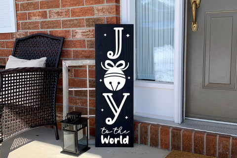 Christmas Porch Sign SVG - Joy to the World SVG CraftLabSVG 