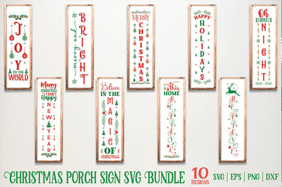 Christmas Porch Signs, Christmas Porch Sign Bundle, Christmas Welcome Sign Svg, Christmas Home Decoration, Winter Porch Sign Svg SVG etcify 
