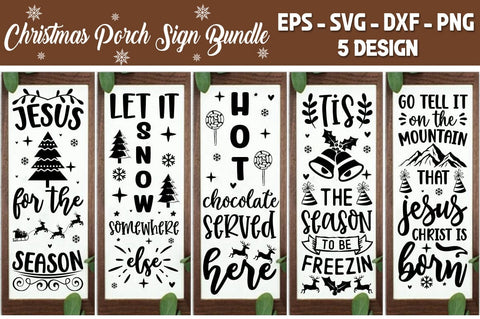 Christmas Porch Signs, Christmas Porch Sign Bundle svg, Farmhouse Svg, Welcome Sign Svg, Christmas Svg, Xmas Sign Svg, Porch Sign Svg SVG etcify 