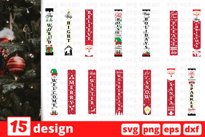 Christmas porch SVG Bundle SVG SvgOcean 
