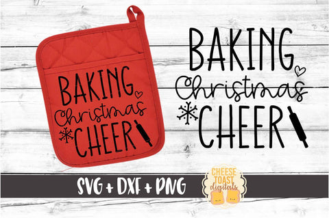 Christmas Pot Holder Bundle Vol 2 - Oven Mitt SVG PNG DXF Cut Files SVG Cheese Toast Digitals 