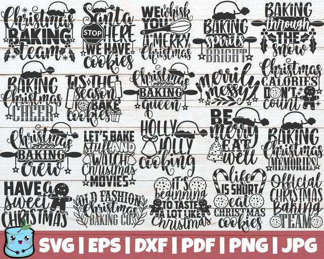 Christmas Pot Holder SVG Bundle SVG MintyMarshmallows 