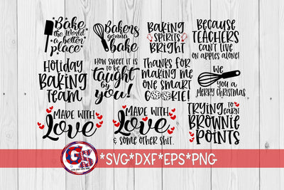 Christmas Potholder Bundle SVG DXF EPS PNG SVG Greedy Stitches 