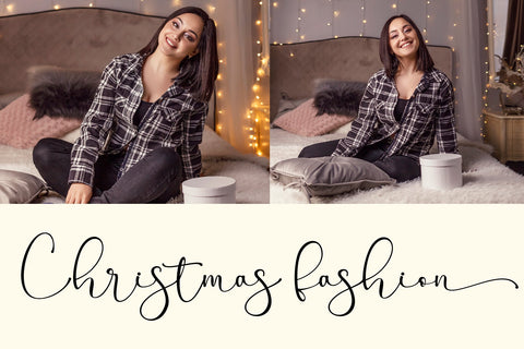 Christmas Praise Font Letterara 