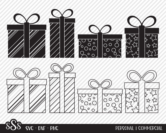 Christmas Present Bundle | Christmas SVG SVG Texas Southern Cuts 