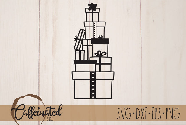 Christmas Presents svg SVG Caffeinated SVGs 