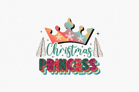 Christmas Princess Sublimation SVGArt 