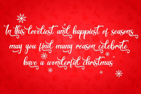 Christmas Queen Font Sakha Design Studio 