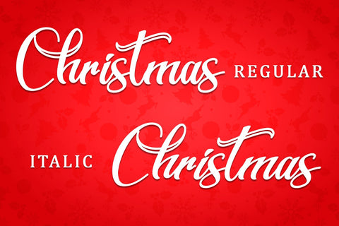 Christmas Queen Font Sakha Design Studio 
