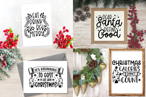 Christmas Quote Bundle | Christmas Quote SVG Bundle SVG Illuztrate 