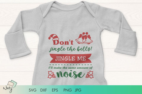 Christmas quote for babies. SVG Arts By Naty 
