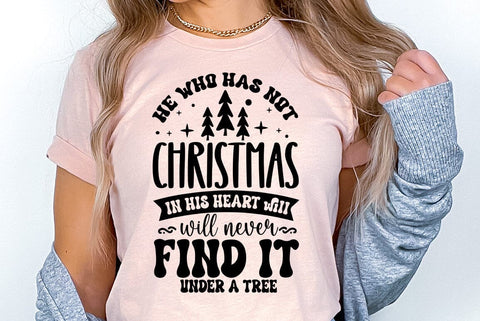 Christmas Quote SVG, Christmas T-Shirt SVG FiveStarCrafting 