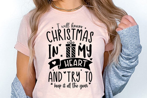 Christmas Quote SVG,Christmas T-Shirt SVG FiveStarCrafting 