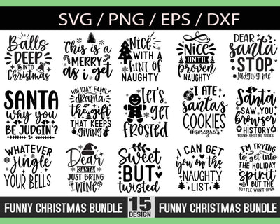 Christmas quotes svg bundle, Christmas svg bundle, Christmas png, Christmas shirt bundle, Svg Christmas bundle SVG etcify 