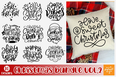 Christmas Quotes SVG Bundle Vol 2 SVG dapiyupi store 