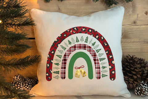 Christmas Rainbow PNG | Holiday Rainbow Sublimation B Renee Design 