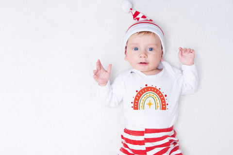 Christmas rainbow svg bundle, christmas ornament svg SVG Digital Rainbow Shop 