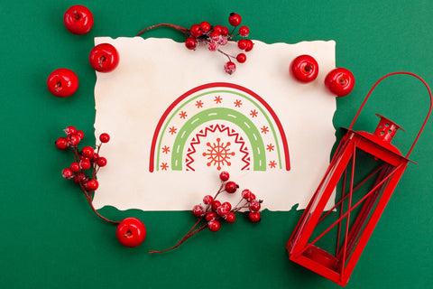 Christmas rainbow svg bundle, christmas ornament svg SVG Digital Rainbow Shop 